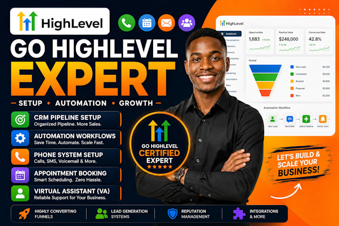gohighlevel a2p 10dlc snapshot phone system appointment booking sales funnel v a