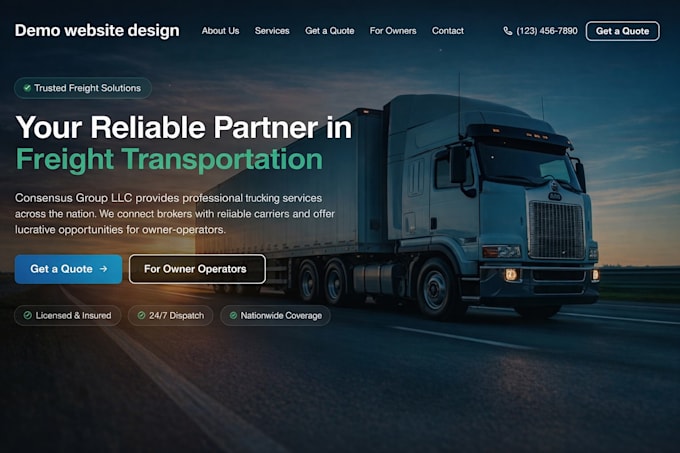 create a fast and responsive website for your business