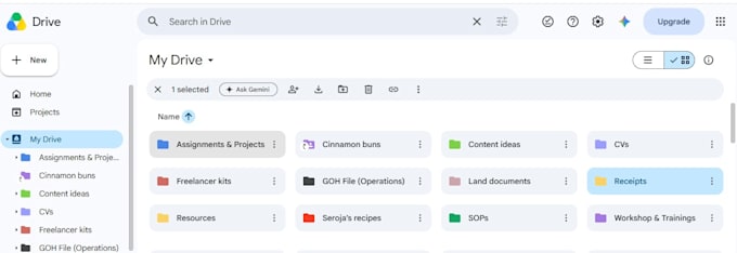 organize and manage your google workspace gmail drive sheets calendar