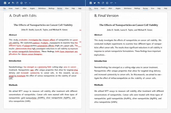 offer book editing and proofreading