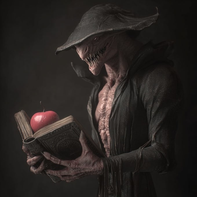 fantasy horror and fantasy horror character