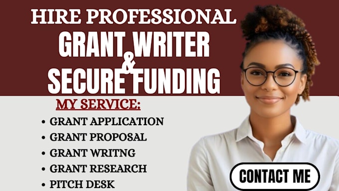 do winining nonprofit grant research, grant writing,   grant proposal writer