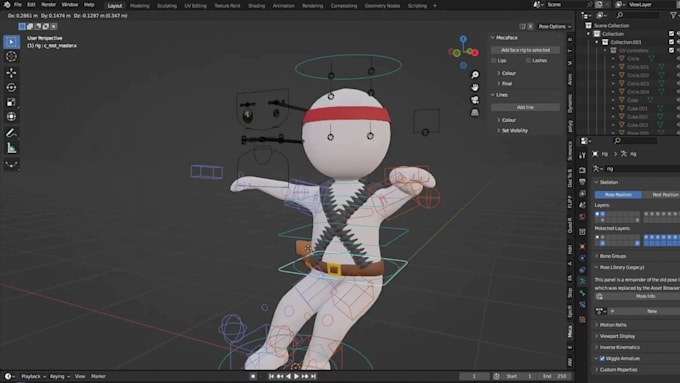 add control to 3d avatar,daz nsfw rig,rig3d for stream,animaze,humanoid modular