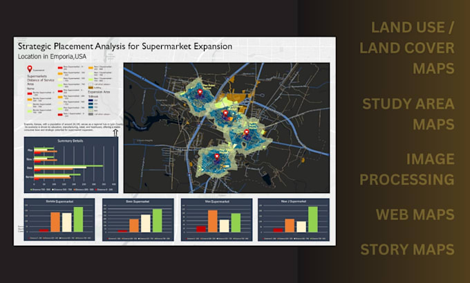 provide professional gis mapping, spatial analysis, and remote sensing services