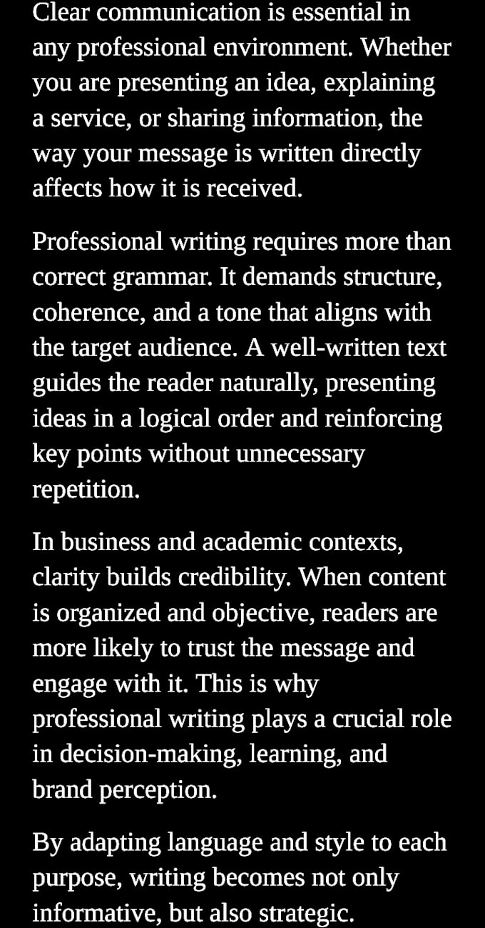 write creative and engaging content