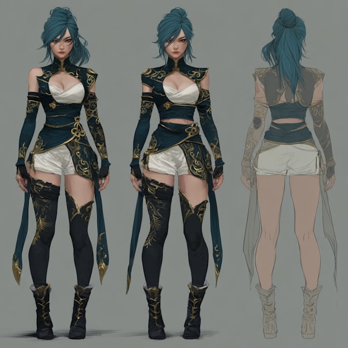 create ai generated character or concept art