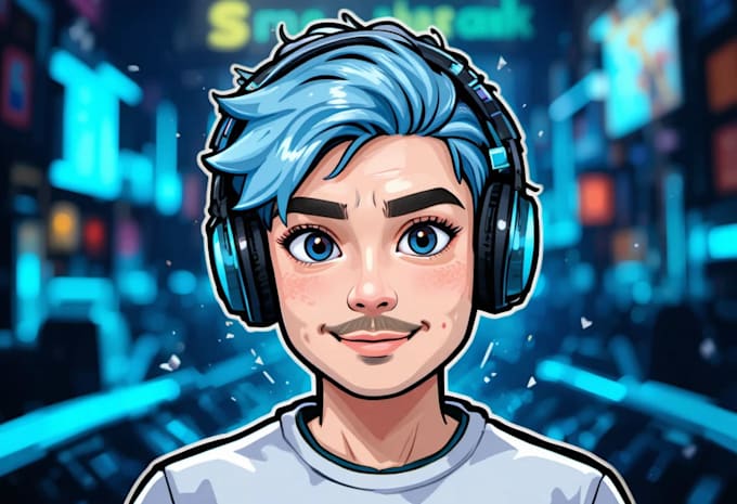 draw cute pngtuber or vtuber avatar for streaming