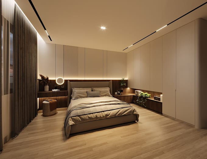 create photorealistic interior design and realistic render