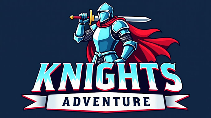 make different knights warrior logo in 12 hours