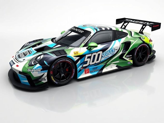 wrap design livery racing car and itasha design car