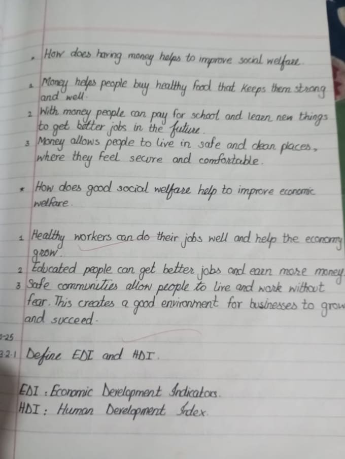 write neat handwritten letters, notes, quotes and assignments