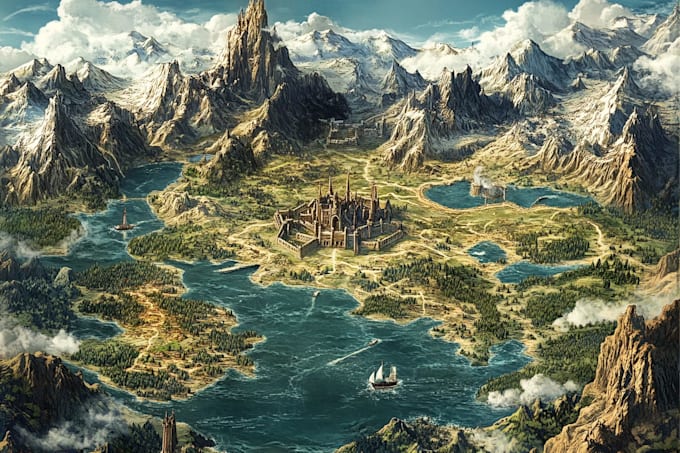 make a fantasy map
