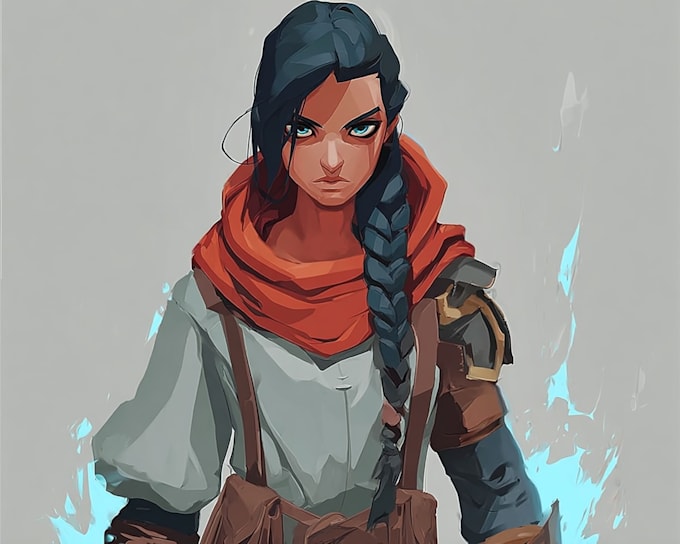 draw professional game characters for indie games