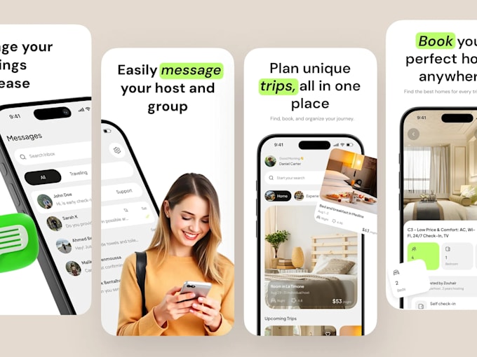 design professional app logo with google play and app store graphics
