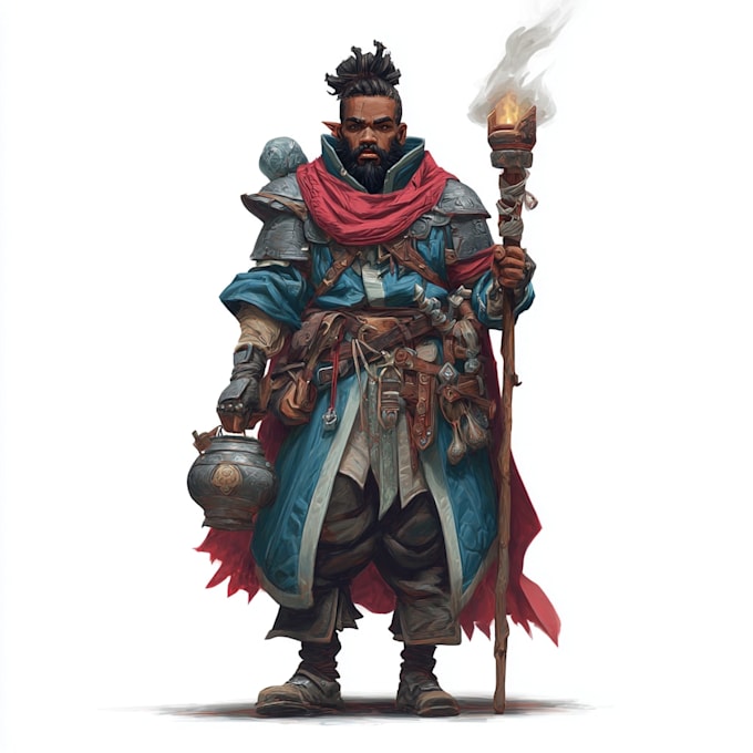 do dnd character art illustration commissions