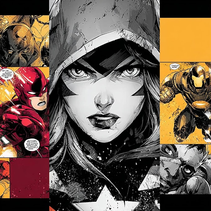 do comic book illustration graphic novel superhero comic webcomic comic artist