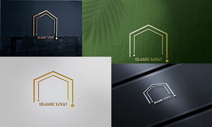 create a modern islamic logo design