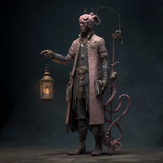 fantasy horror and fantasy horror character