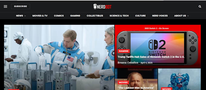 do guest post on  siit,co, artdaily,com  nerdbot,com