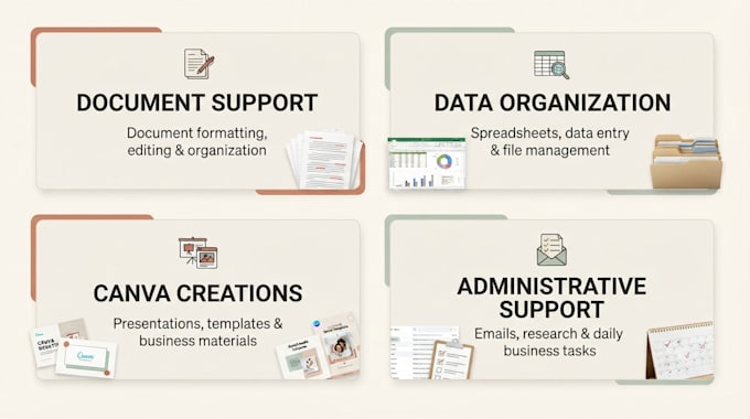 be your professional virtual assistant for administrative support