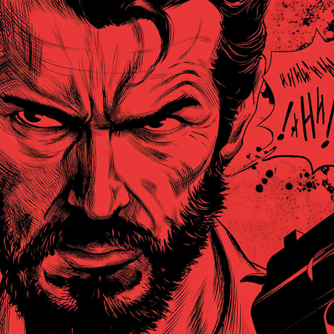 design comic book illustration with comic book illustrator