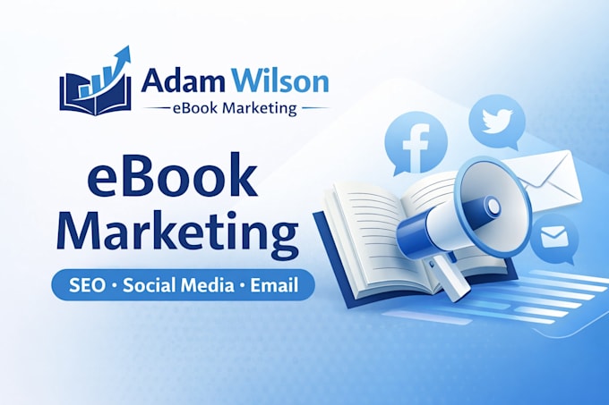 do ebook marketing using SEO and social media