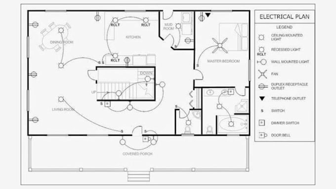provide electrical plan and lighting design for exterior and interior projects