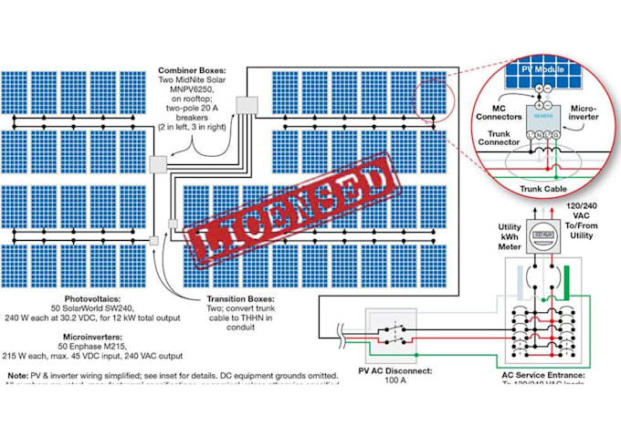 Solar Layout Design de energia solar fotovoltaica e layout de painéis com licença da ...