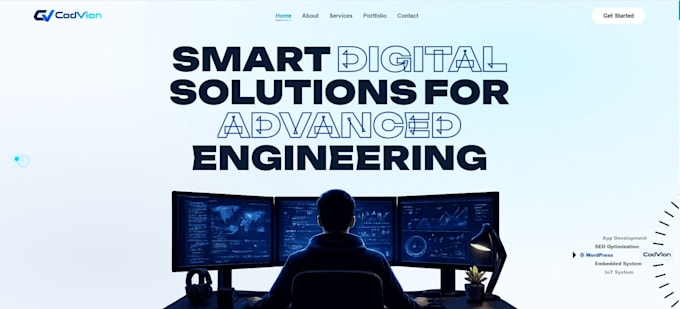 design a custom full stack website