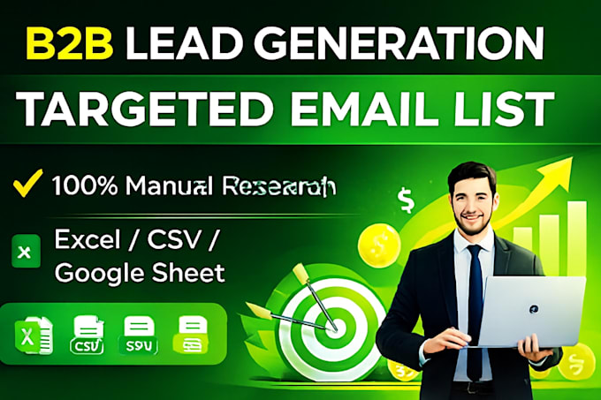 targeted b2b lead generation and email list building