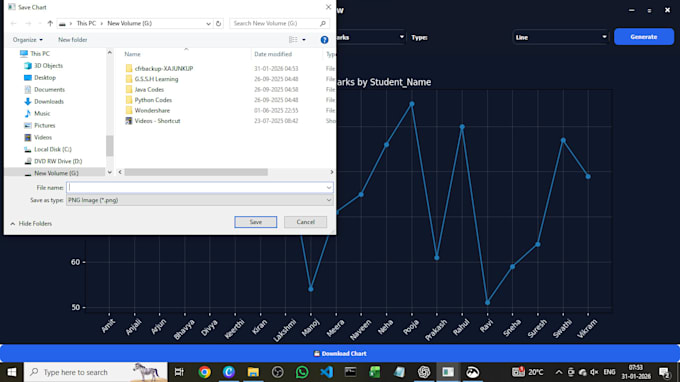 build an interactive python dashboard using streamlit or dash