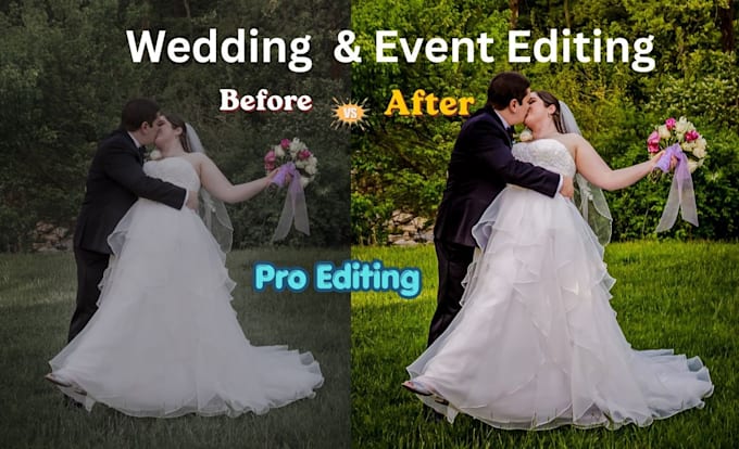 professionally do wedding and bulk photo editing in lightroom
