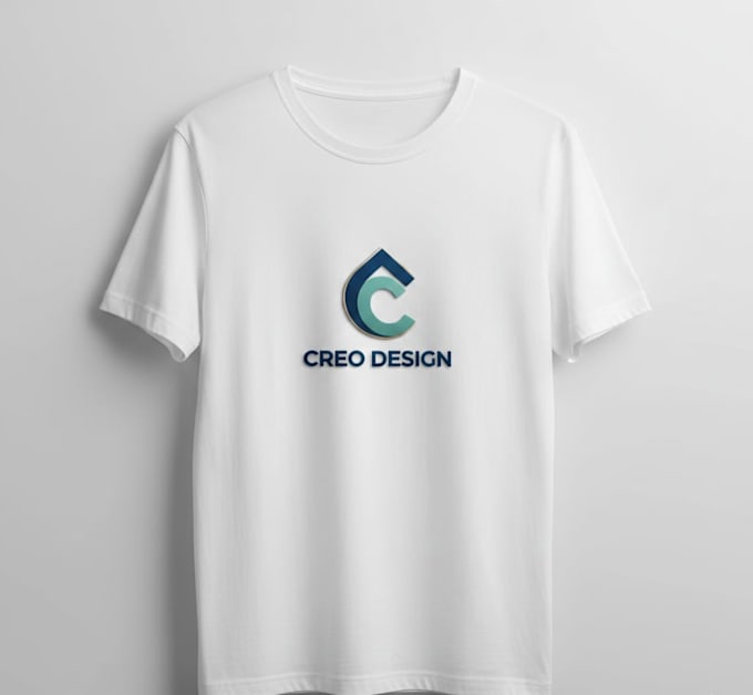 create professional logo and tshirt mockup
