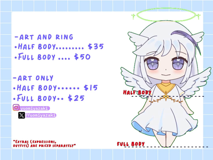 custom vtuber commissions, take a look