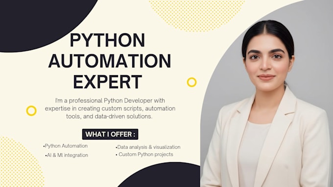 develop ai and machine learning projects using python