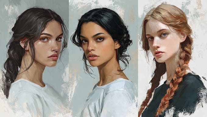 do realistic or fantasy portrait