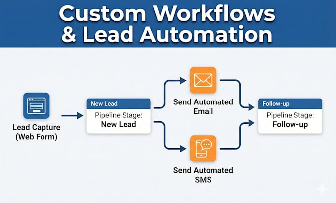 Set up gohighlevel crm with automation workflows ai funnels by ...