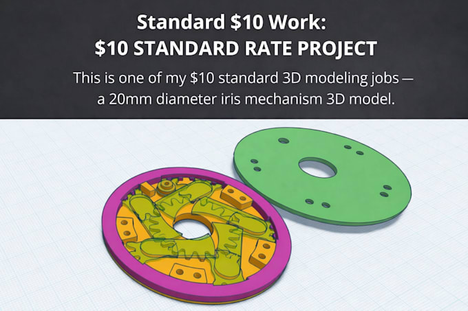 create 3d models in the format you want, inexpensive