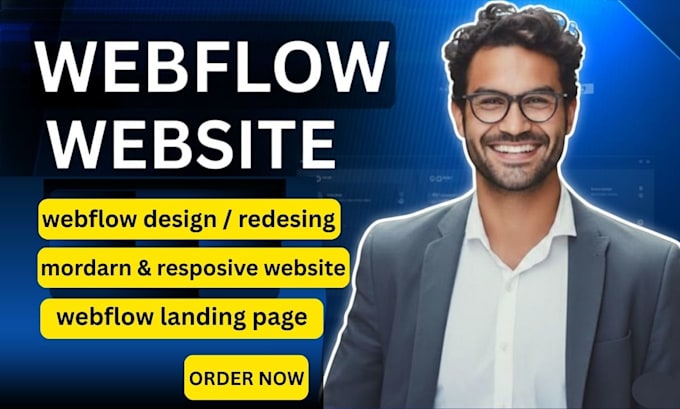webflow design redesign, landing page expert webflwo animation webflow developer