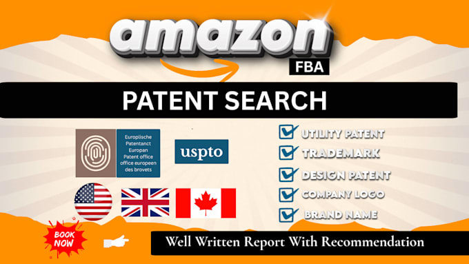 do amazon fba patent and trademark search for your product