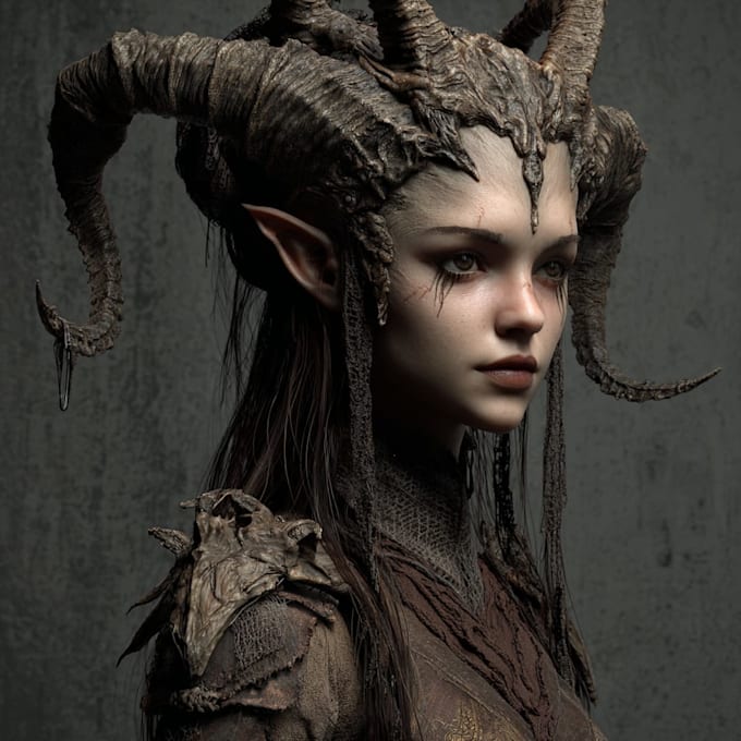 fantasy horror and fantasy horror character