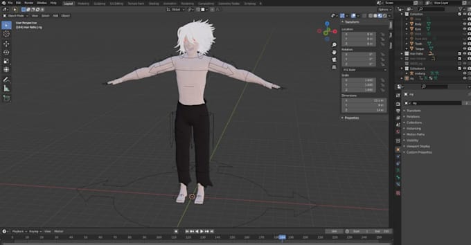 create 52 arkit blendshapes for your character, vrold, cc5, iclone, anime,vrchat