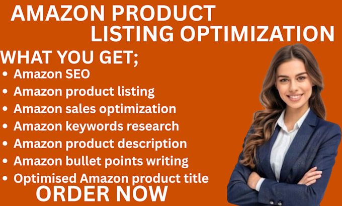 do amazon product listing description with SEO amazon listing optimization