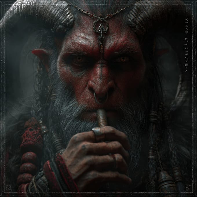 a fantasy horror and fantasy horror character
