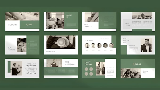 design power presentation, google slides, canva presentation, pitch deck design