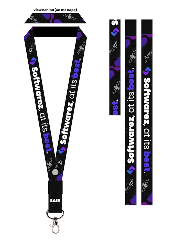 design custom branded lanyards with mockups