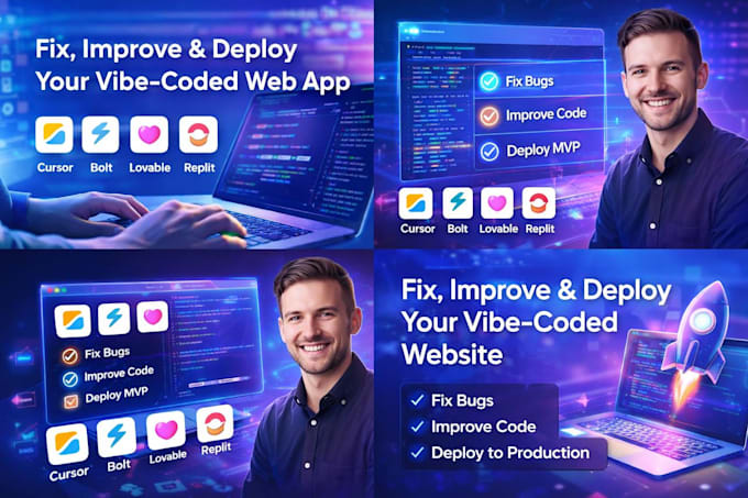optimize and deploy your mvp or web app, flutter, bolt, replit, ai debugging