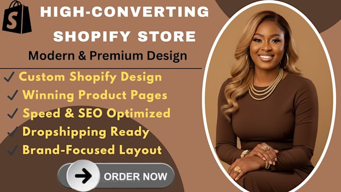 build shopify store design redesign, shopify dropshipping store, shopify website
