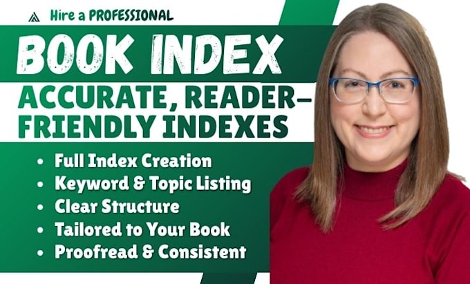 create your back of book index