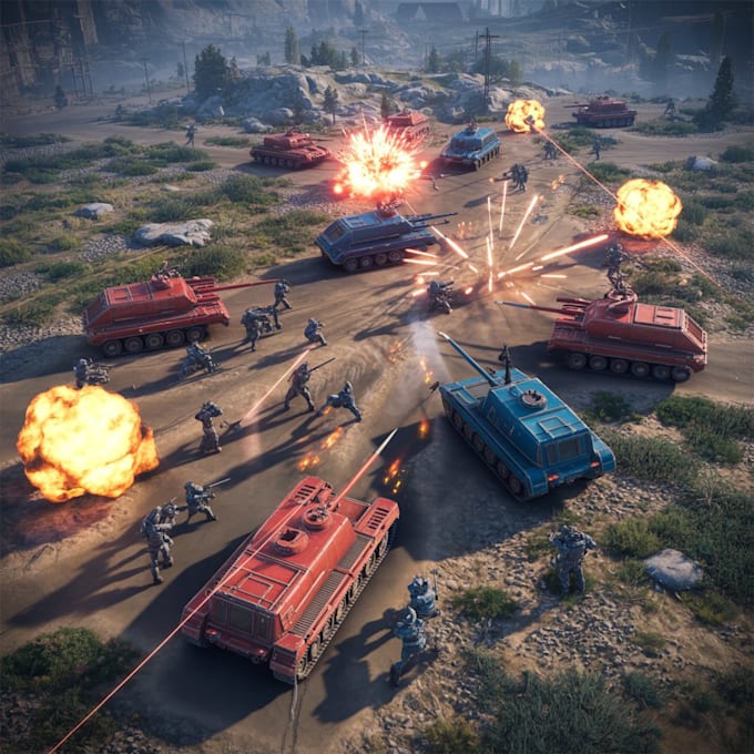 Multiplayer Rts Games Rts unity game development rpg game action game rts multiplayer game ...